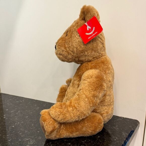 NWT Aurora Smithsonian Institution Curly Teddy Bear Plush Toy. Size 17” - Picture 3 of 11